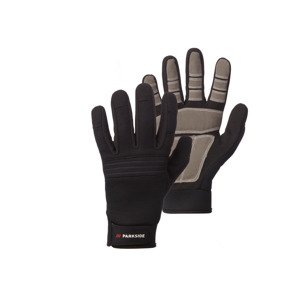 PARKSIDE® Pracovní rukavice (7, černá/šedá)