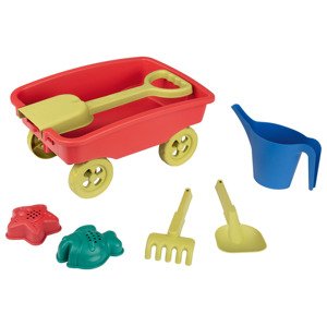 Playtive Sada hraček na písek, velká (vozík s příslušenstvím)