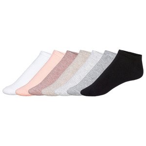 esmara® Dámské nízké ponožky, 7 párů  (35/38, barevná)