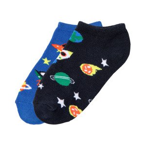 Dětské ponožky, 2 páry (31/34, kosmonaut)