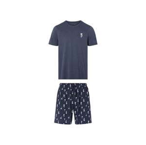 LIVERGY® Pánské pyžamo (S (44/46), navy modrá)