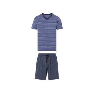 LIVERGY® Pánské pyžamo (S (44/46), modrá / navy modrá)