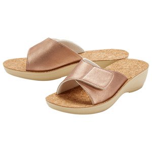 esmara® Dámské domácí pantofle (39, růžovo-zlatá)