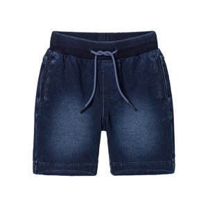 lupilu® Chlapecké džínové bermudy (122/128, středně modrá)