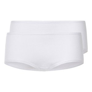 esmara® Dámské kalhotky s BIO bavlnou, 2 kusy (S (36/38), bílá)