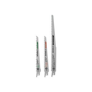 Parkside® Sada pilových listů Pfsz 3 B1, 3dílná (dřevo a plast)