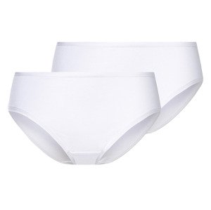 esmara® Dámské kalhotky s BIO bavlnou, 2 kusy (M (40/42), bílá)