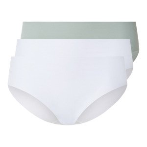 esmara® Dámské bezešvé kalhotky, 3 kusy (M (40/42), mintová/bílá)