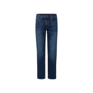 LIVERGY® Pánské džíny "Straight Fit" (52 (36/32), tmavě modrá)