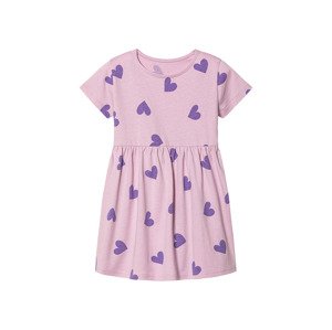 lupilu® Dívčí šaty (98/104, lila fialová)