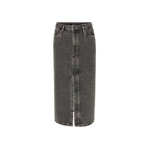 esmara® Dámská džínová midi sukně (34, černá)