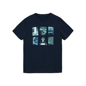 QS by s.Oliver Pánské triko (XXL, tmavě modrá)