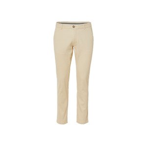 Livergy® Pánské chino kalhoty "Slim Fit" (54, béžová)