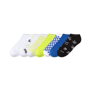 pepperts!® Chlapecké nízké ponožky s BIO bavlnou, 7 párů (35/38, bílá/zelená/modrá/černá)