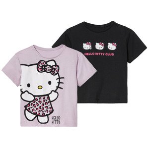 Dívčí triko, 2 kusy (98/104, Hello Kitty)
