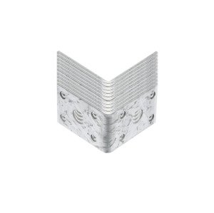 PARKSIDE® Děrovaný pozinkovaný úhelník (rohové spojky, 60 x 40 mm)