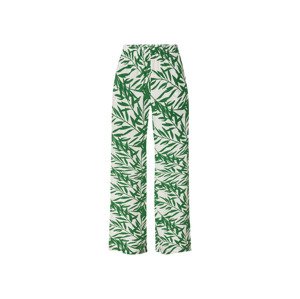 esmara® Dámské letní kalhoty (44, zelená/béžová)
