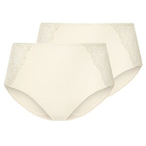 esmara® Dámské krajkové kalhotky s BIO bavlnou (S (36/38), béžová)