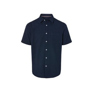 Livergy® Pánská volnočasová košile (L (41/42), navy modrá)