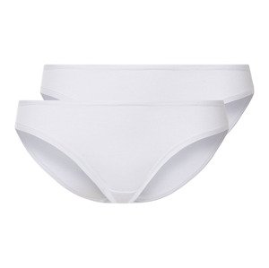 esmara® Dámské kalhotky s BIO bavlnou, 2 kusy (S (36/38), bílá)