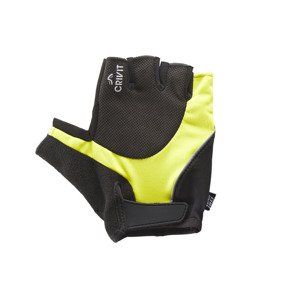 Crivit Cyklistické rukavice (7, žlutá)