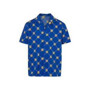 LIVERGY® Pánská volnočasová košile LIDL (S (37/38), modrá)