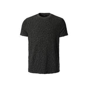 LIVERGY® Pánské froté triko, tmavě šedá