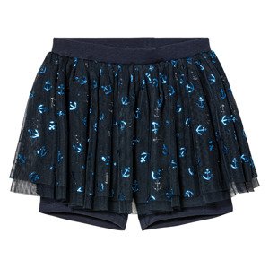 lupilu® Dívčí tylová sukně s cyklistickými legínami (98/104, tmavě modrá)