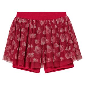 lupilu® Dívčí tylová sukně s cyklistickými legínami (98/104, červená)
