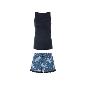 esmara® Dámské pyžamo (XS (32-34), námořnická modrá)