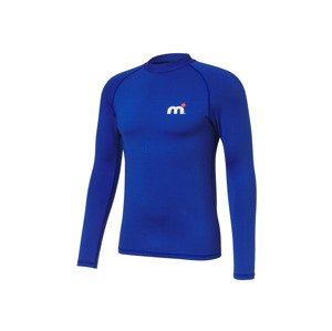 Pánské koupací triko s dlouhými rukávy UV 50+ (M (48/50), modrá)