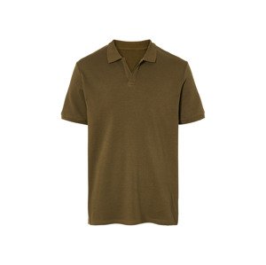 Livergy® Pánské polotriko (olivová, M (48/50))