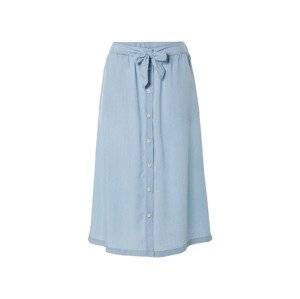 esmara® Dámská midi sukně (34, světle modrá)