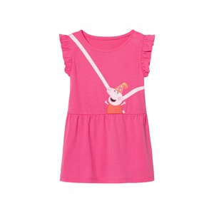 Dívčí šaty Prasátko Peppa (98/104, Prasátko Peppa / růžová)