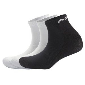 CRIVIT Dámské sportovní ponožky, 3 páry (39/40, černá/bílá)