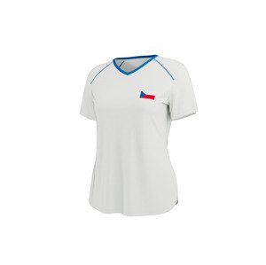 CRIVIT Dámský fotbalový dres EURO 2024 (XS (32/34), bílá)