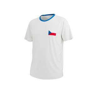 CRIVIT Pánský fotbalový dres EURO 2024 (S (44/46), bílá)