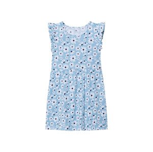 lupilu® Dívčí šaty (98/104, vzor modrá)