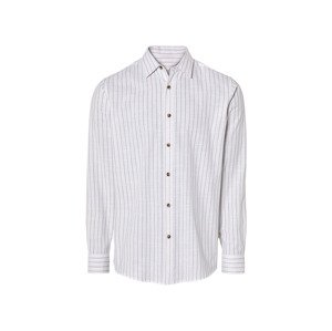 Livergy® Pánská košile "Regular Fit" (XL (43/44), pruhy/bílá)
