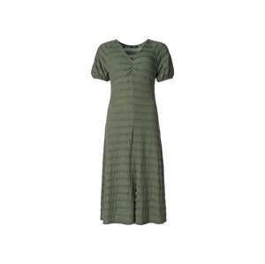esmara® Dámské midi šaty, zelená (S)