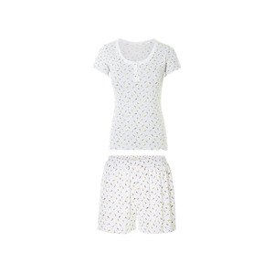 esmara® Dámské pyžamo (XS (32/34), bílá)