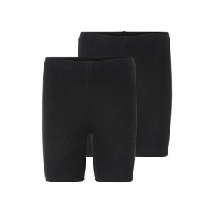 esmara® Dámské kraťasy "Biker", 2 kusy (černá, XL (48-50))