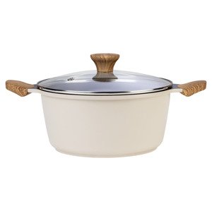Ernesto® Hrnec z hliníkové litiny, Ø 24 cm (hnědá)