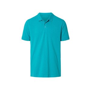 LIVERGY® Pánské polotriko (L (52/54), tyrkysová)