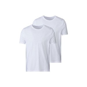 MEXX Pánské spodní triko "Regular Fit", 2 kusy (M, bílá, kulatý výstřih)