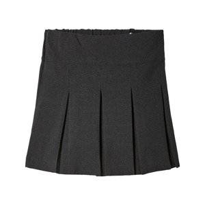 Dívčí skládaná sukně (šedá, 140)