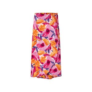 esmara® Dámská midi zavinovací sukně (XS (32-34), vzorovaná)