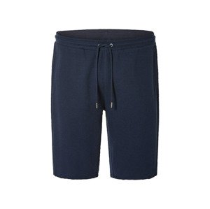 Livergy® Pánské teplákové bermudy (M (48/50), námořnická modrá)