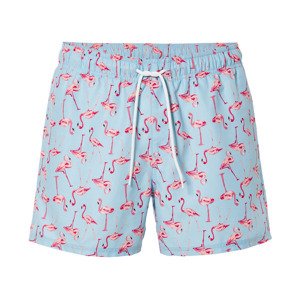 LIVERGY® Pánské koupací kraťasy (7/XL, plameňák)