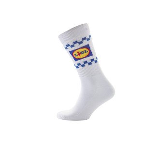 Dámské / Pánské sportovní ponožky Lidl (35/38, kostky)